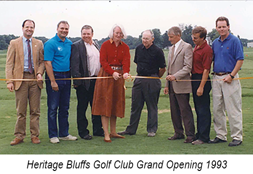 Ron Heritage Bluffs Opening
